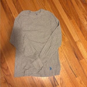 Polo by Ralph Lauren Heather Gray Long Sleeve Shirt